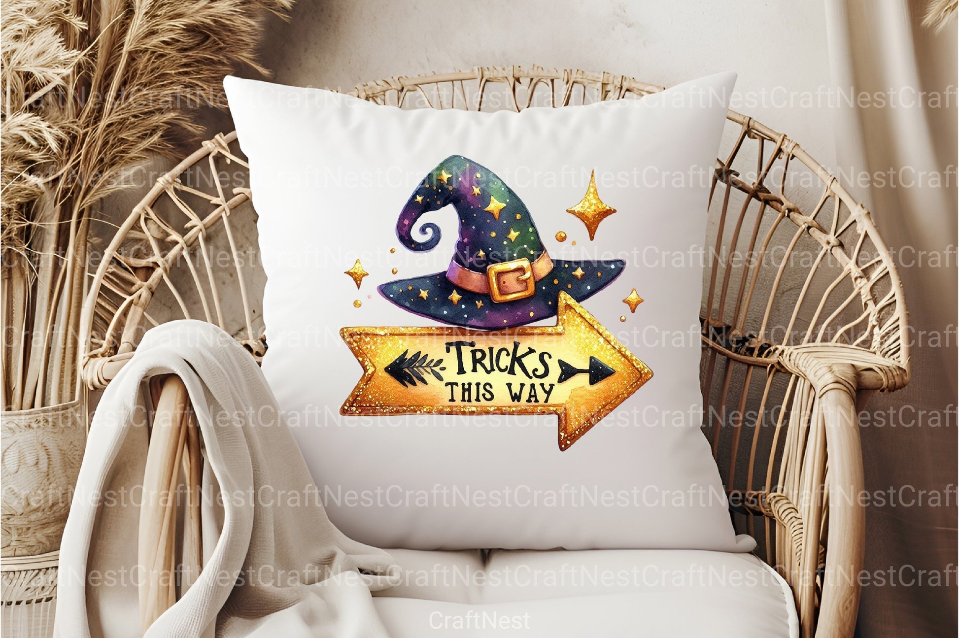 Tricks This Way Clipart Bundle - CraftNest - Digital Crafting and Art