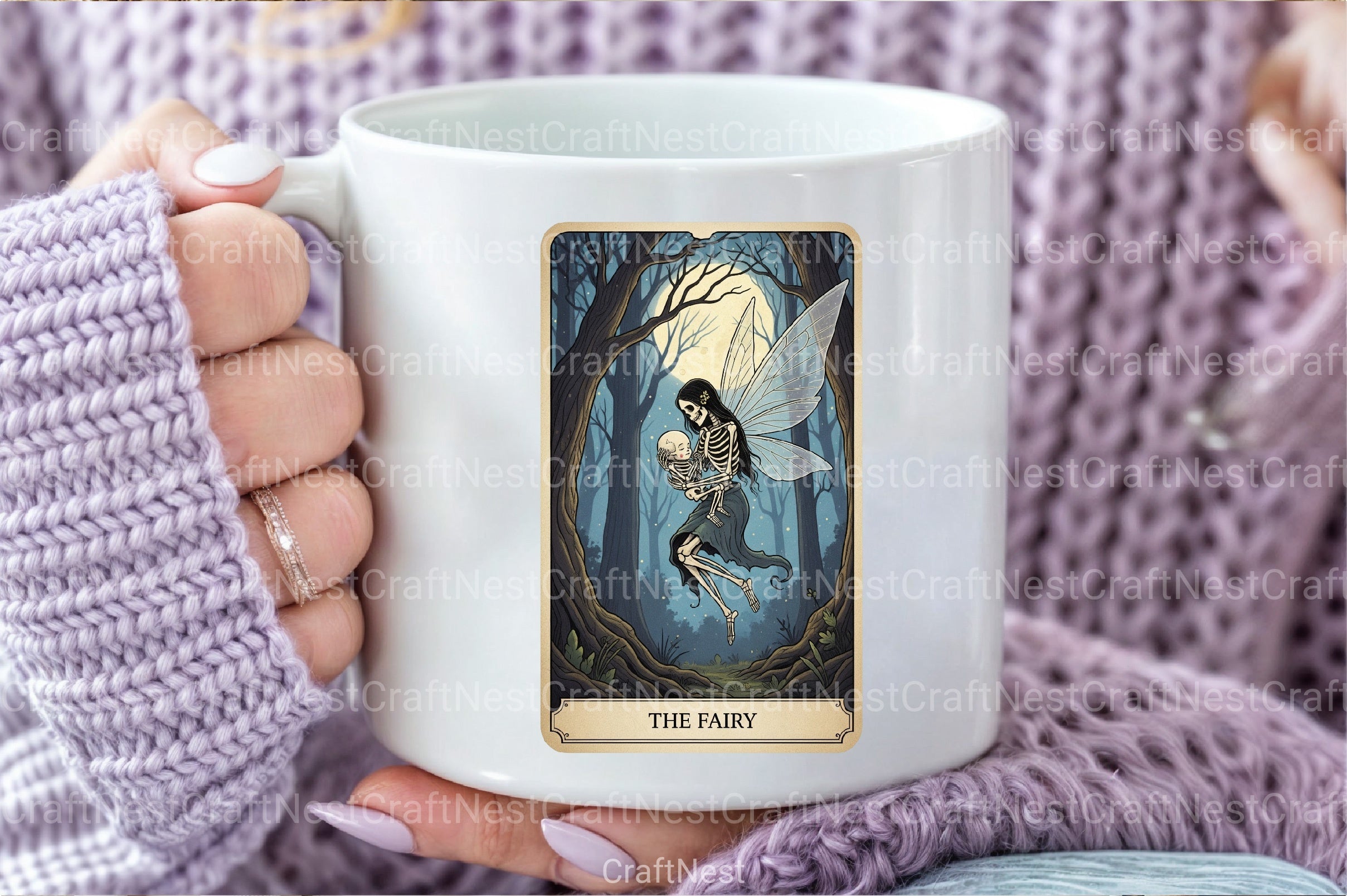 Fairy Halloween Tarot Card Clipart Bundle - CraftNest - Digital Crafting and Art