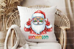 Hohoho Santa Christmas Clipart Bundle - CraftNest - Digital Crafting and Art