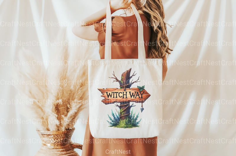 Witch Way Clipart Bundle - CraftNest - Digital Crafting and Art