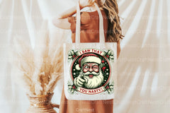 Vintage Christmas Santa "I Saw That" Clipart Bundle - CraftNest - Digital Crafting and Art