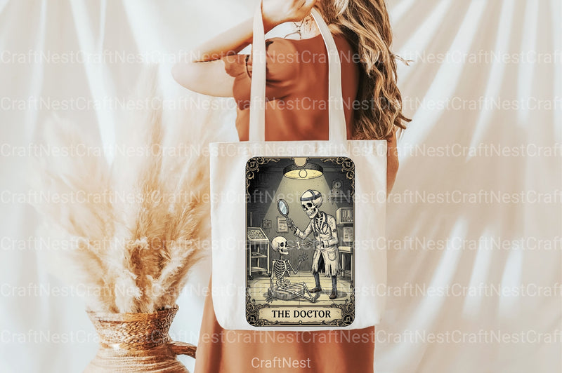 Doctor Halloween Tarot Card Clipart Bundle - CraftNest - Digital Crafting and Art