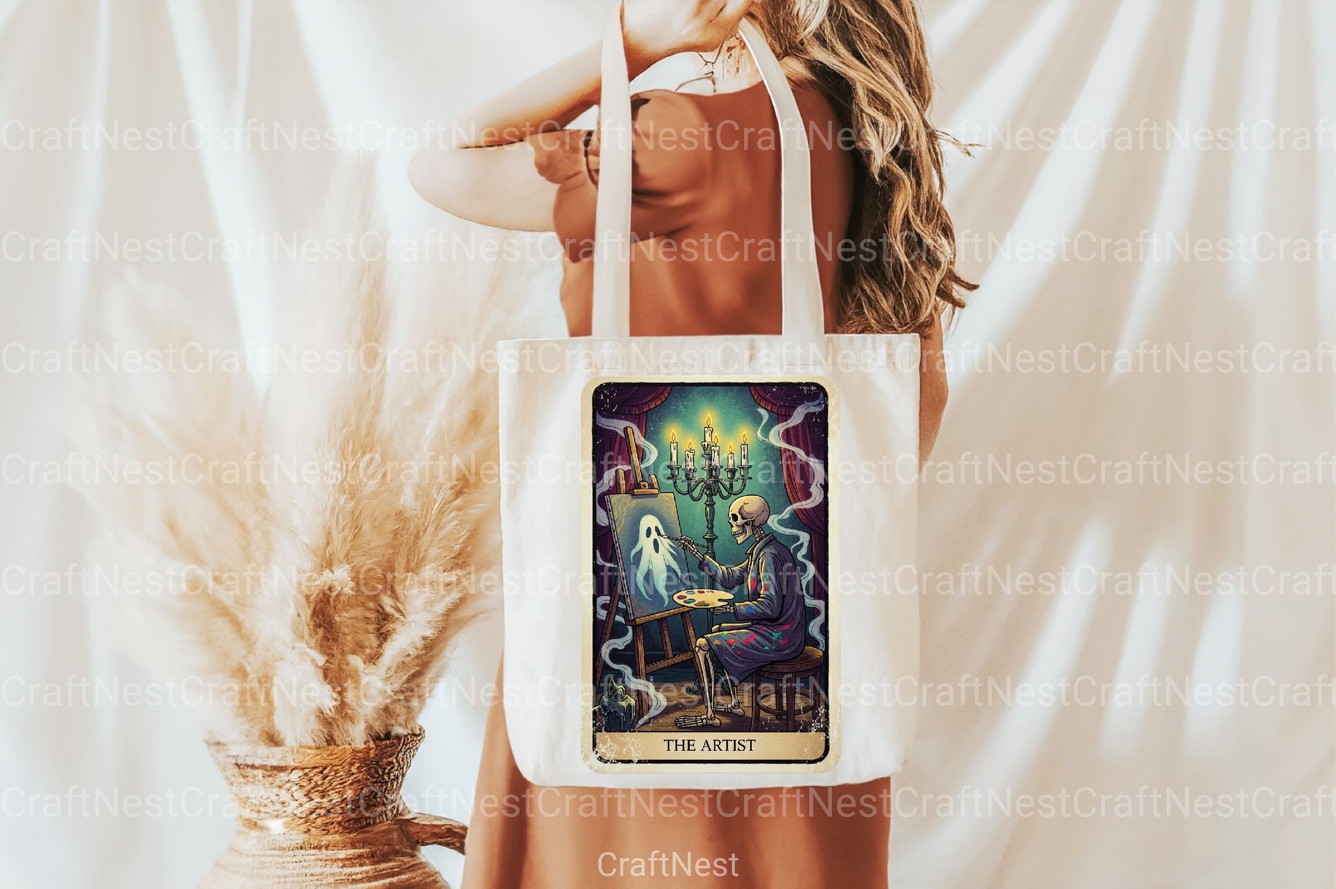 The Artist Halloween Tarot Card Clipart Bundle - CraftNest - Digital Crafting and Art