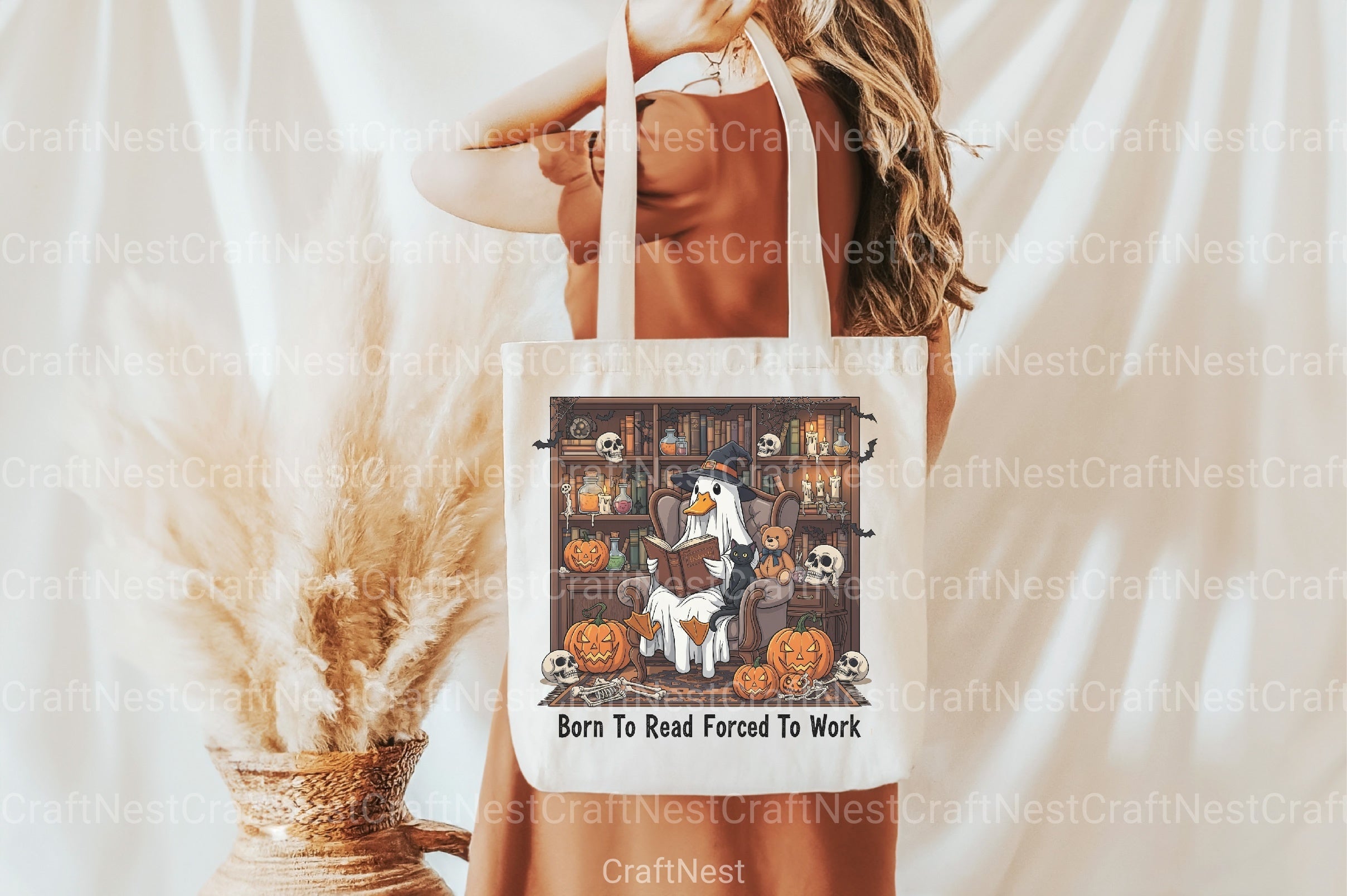 Goose Reading Book Halloween Clipart Bundle - CraftNest - Digital Crafting and Art