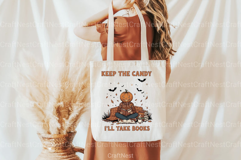 Halloween Pumpkin Ghost Book Lover Clipart Bundle - CraftNest - Digital Crafting and Art