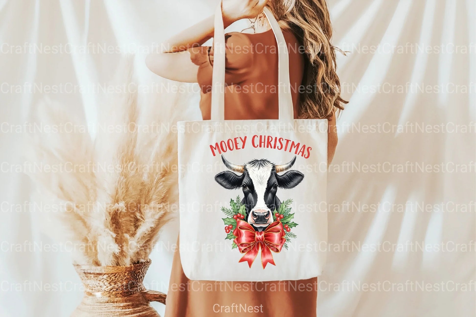 Mooey Christmas Clipart Bundle 88 - CraftNest - Digital Crafting and Art