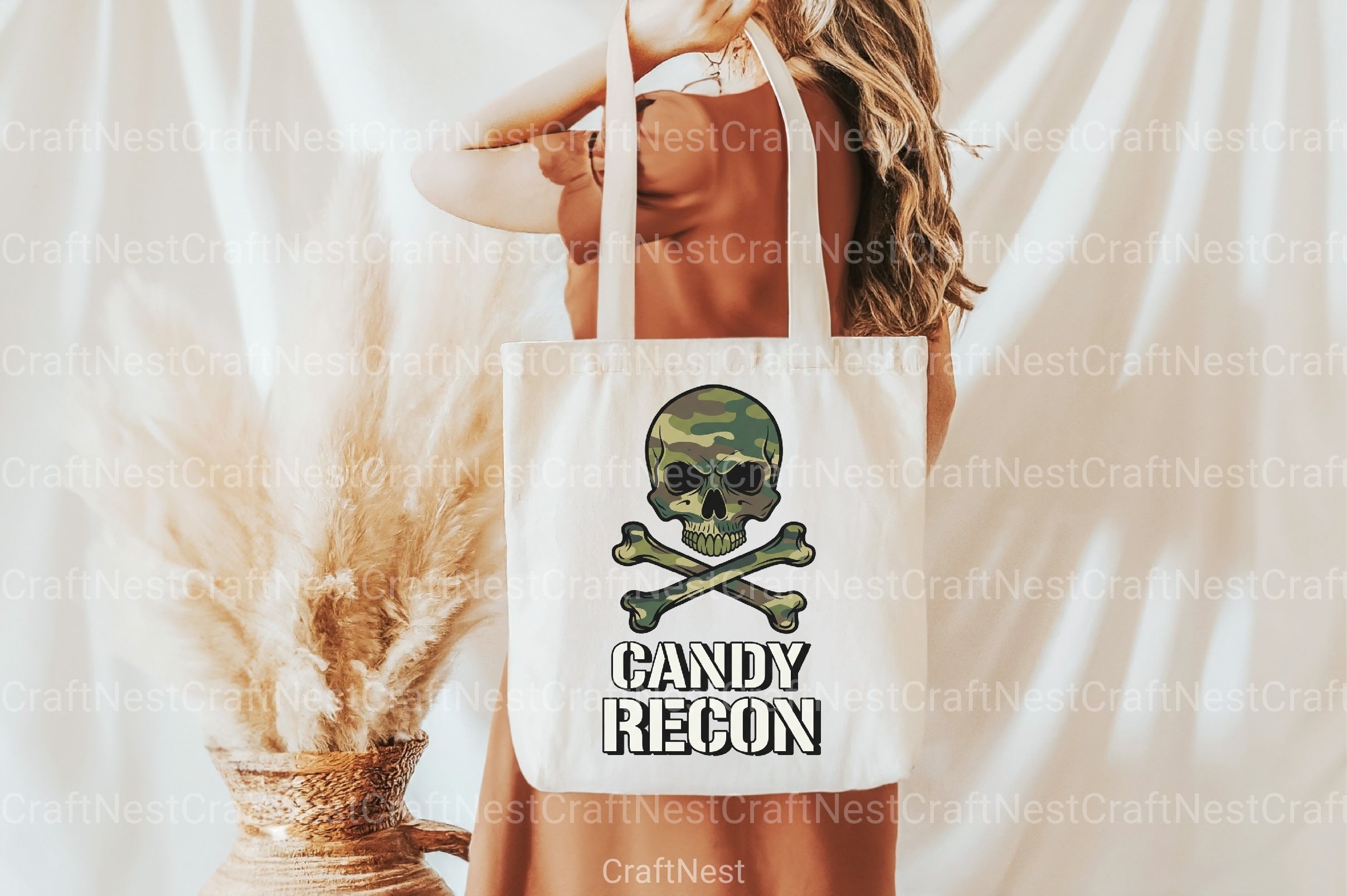 Camo Skull Halloween Clipart Bundle - CraftNest - Digital Crafting and Art