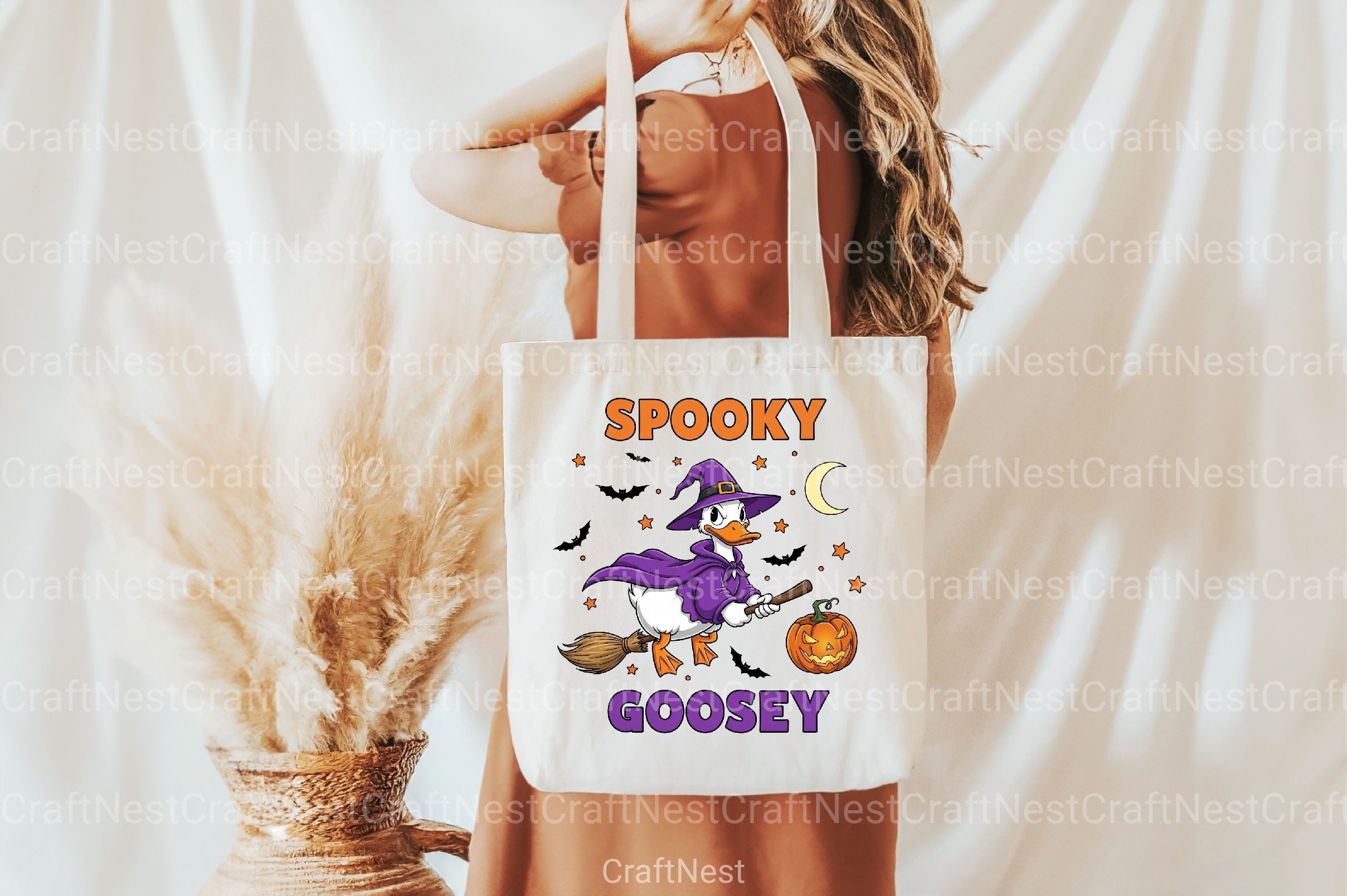 Spooky Goosey Witch Halloween Clipart Bundle - CraftNest - Digital Crafting and Art