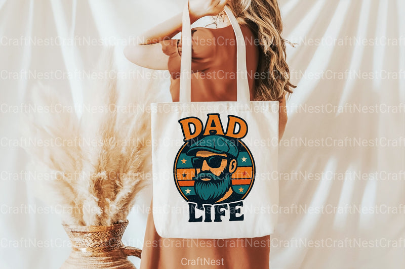 Retro Dad Life Clipart Bundle - CraftNest - Digital Crafting and Art