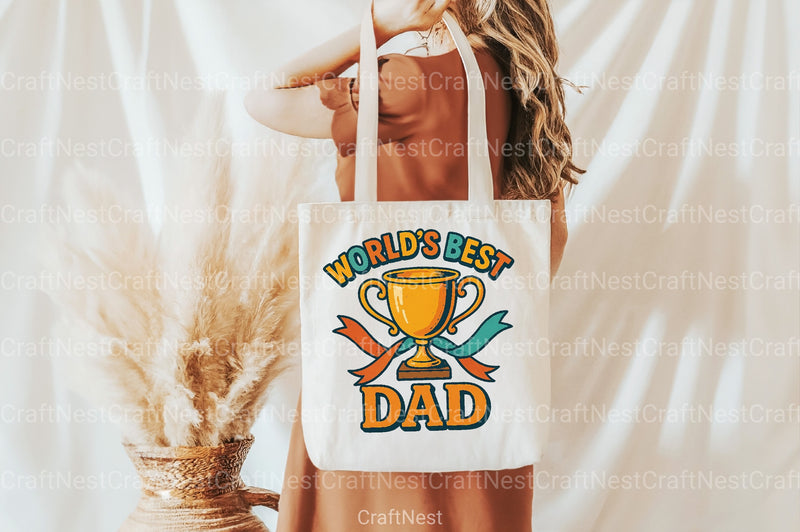 World's Best Dad Clipart Bundle - CraftNest - Digital Crafting and Art