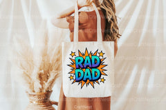 Rad Dad Comic Style Clipart Bundle - CraftNest - Digital Crafting and Art
