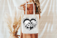 Love Skull Halloween Clipart Bundle - CraftNest - Digital Crafting and Art