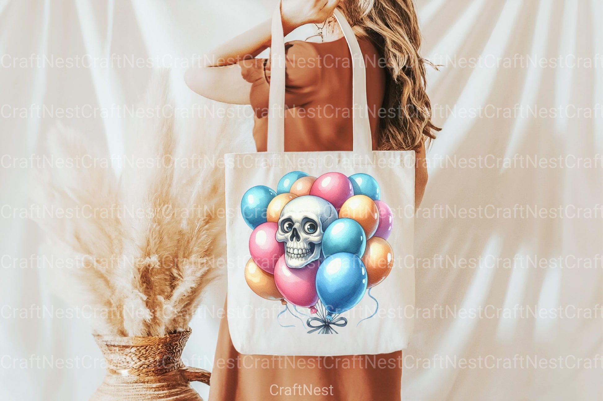 Funny Skeleton Peeking Clipart Bundle 167 - CraftNest - Digital Crafting and Art