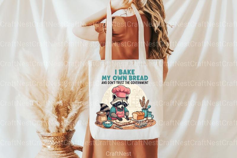 Funny Raccoon Bakery Clipart Bundle - CraftNest - Digital Crafting and Art