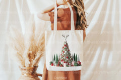 White Christmas Tree Clipart Bundle - CraftNest - Digital Crafting and Art