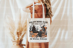 Halloween Witch Salem Book Club Clipart Bundle - CraftNest - Digital Crafting and Art