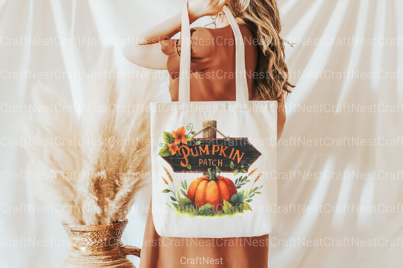 Pumpkin Patch Clipart Bundle - CraftNest - Digital Crafting and Art