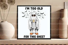 Funny Sarcastic Sheet Ghost Halloween Clipart Bundle - CraftNest - Digital Crafting and Art