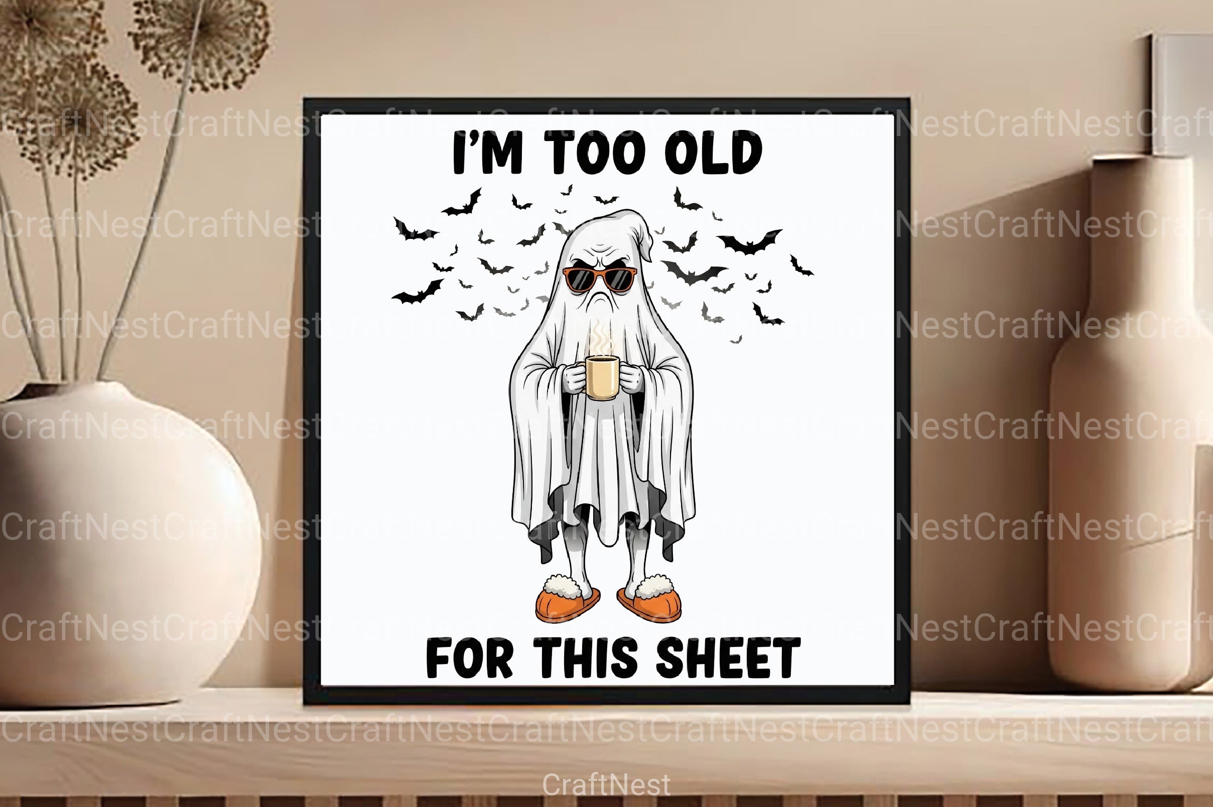 Funny Sarcastic Sheet Ghost Halloween Clipart Bundle - CraftNest - Digital Crafting and Art