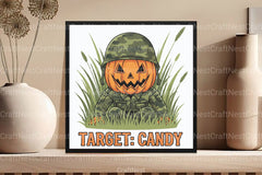 Camo Pumpkin Halloween Clipart Bundle - CraftNest - Digital Crafting and Art