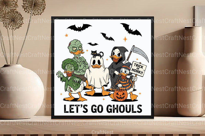 Let's Go Ghouls: Halloween Clipart Bundle - CraftNest - Digital Crafting and Art