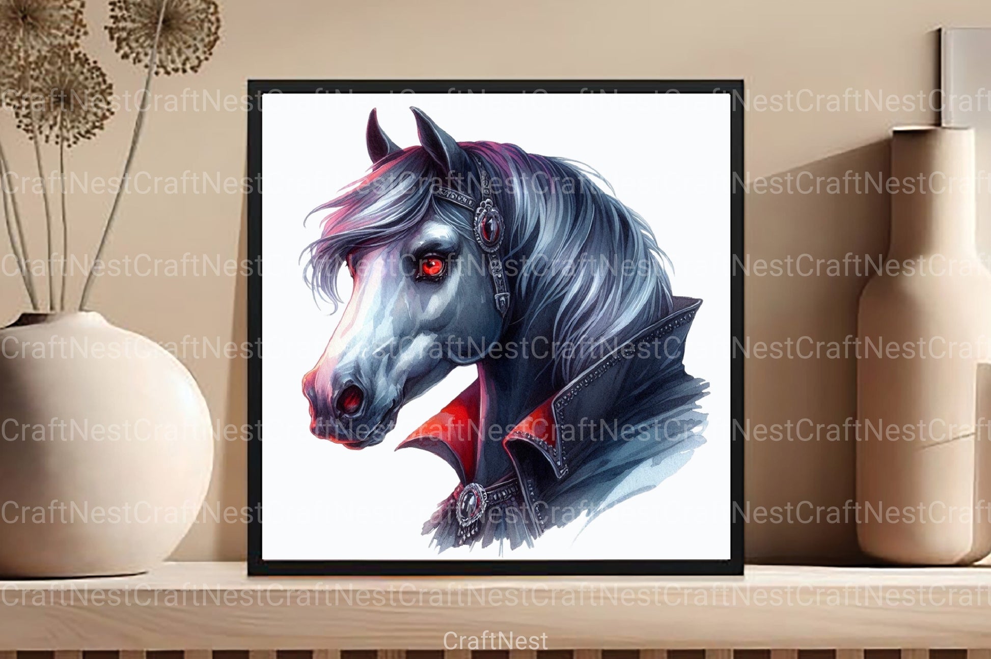 Halloween Horses Clipart Bundle 1 - CraftNest - Digital Crafting and Art