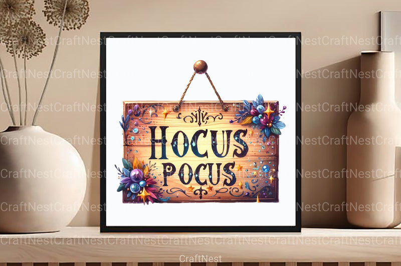 Hocus Pocus Clipart Bundle 9 - CraftNest - Digital Crafting and Art