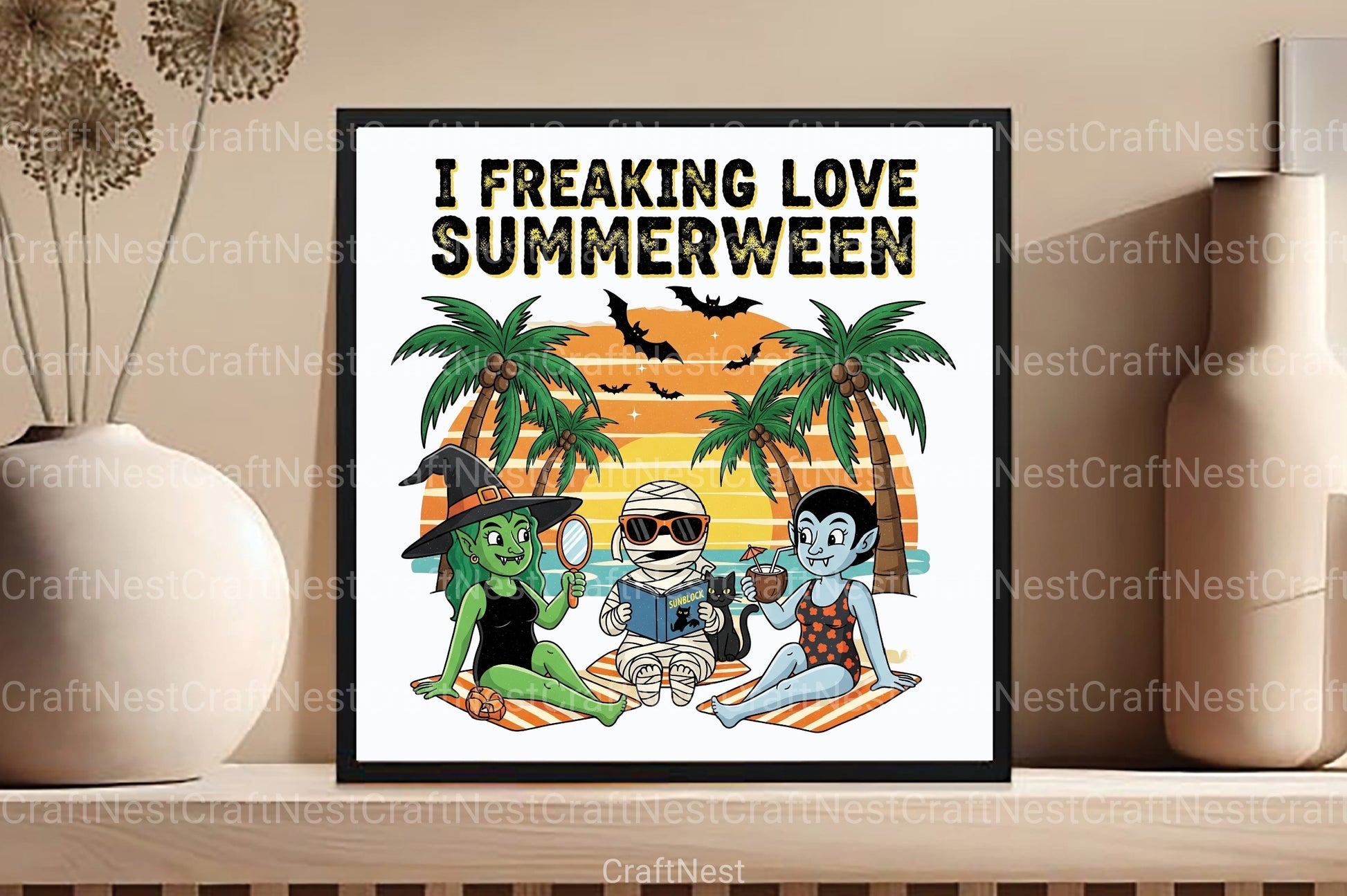 Freaking Love Summerween Clipart Bundle - CraftNest - Digital Crafting and Art