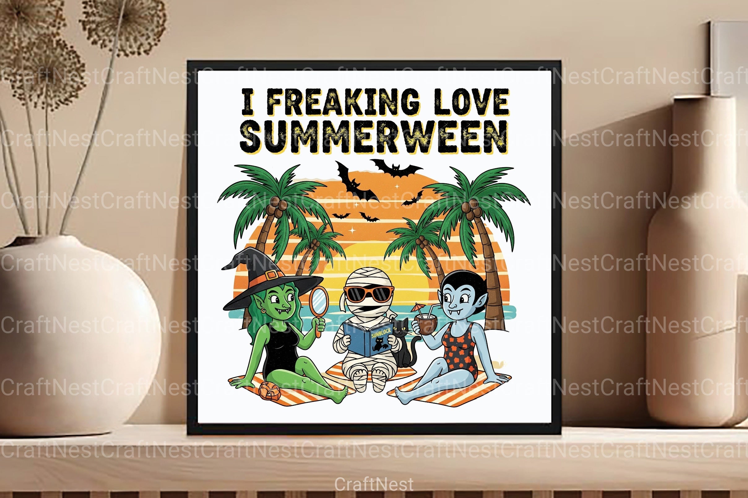 Freaking Love Summerween Clipart Bundle - CraftNest - Digital Crafting and Art