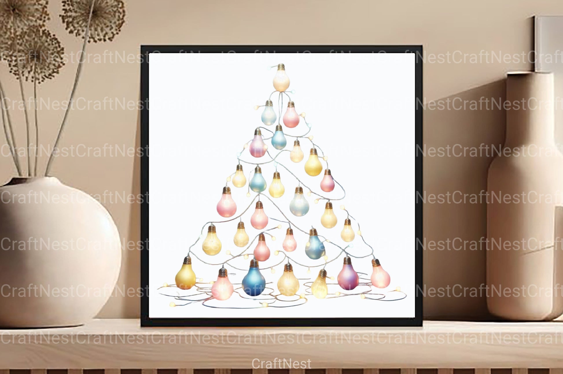 Christmas Light Clipart Bundle 2 - CraftNest - Digital Crafting and Art