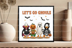 Halloween Goose "Let's Go Ghouls" Clipart Bundle - CraftNest - Digital Crafting and Art