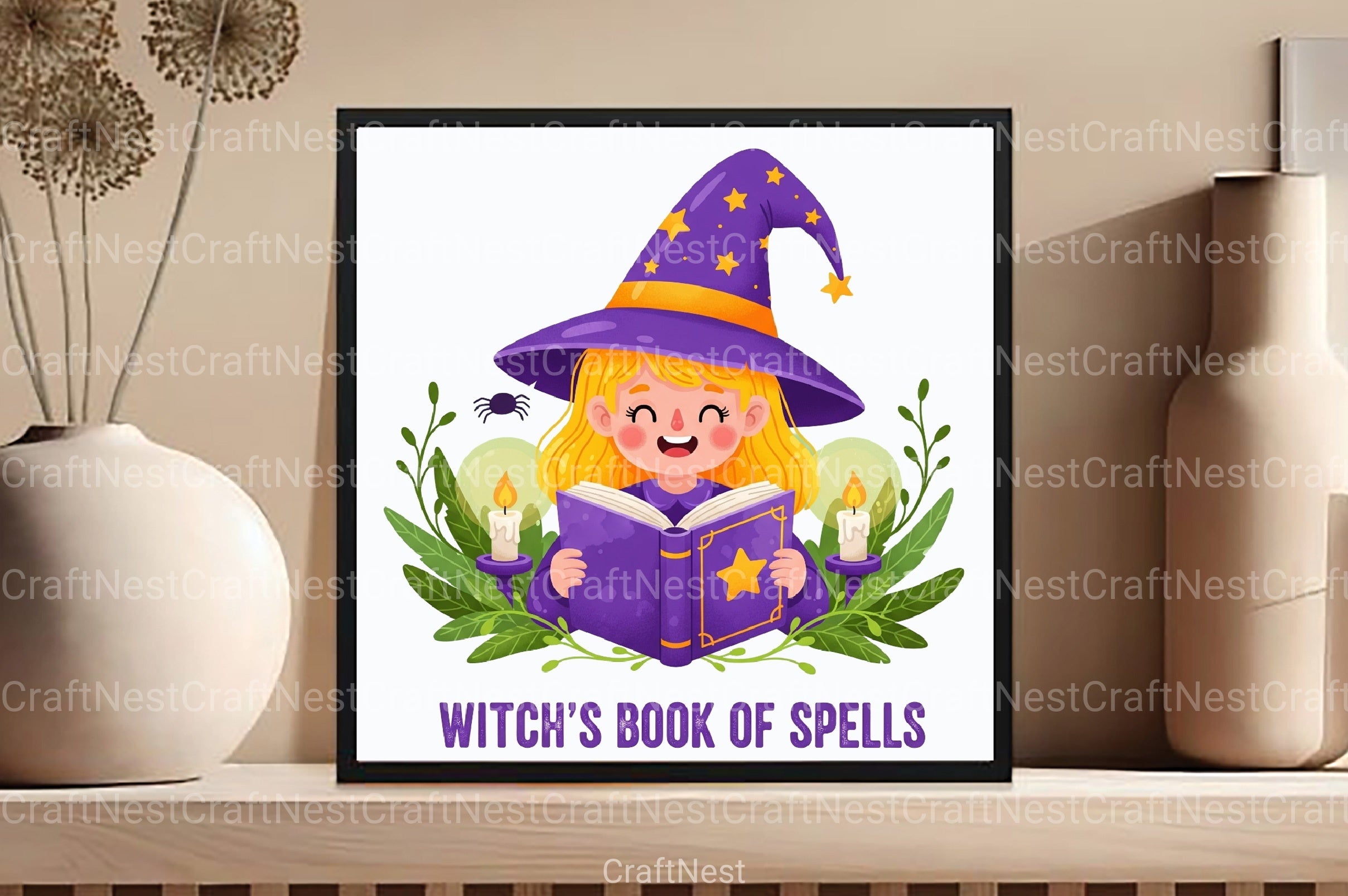 Witch's Spells Halloween Clipart Bundle - CraftNest - Digital Crafting and Art