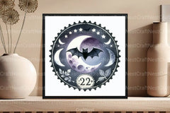 Halloween Stamp Clipart Bundle 4 - CraftNest - Digital Crafting and Art