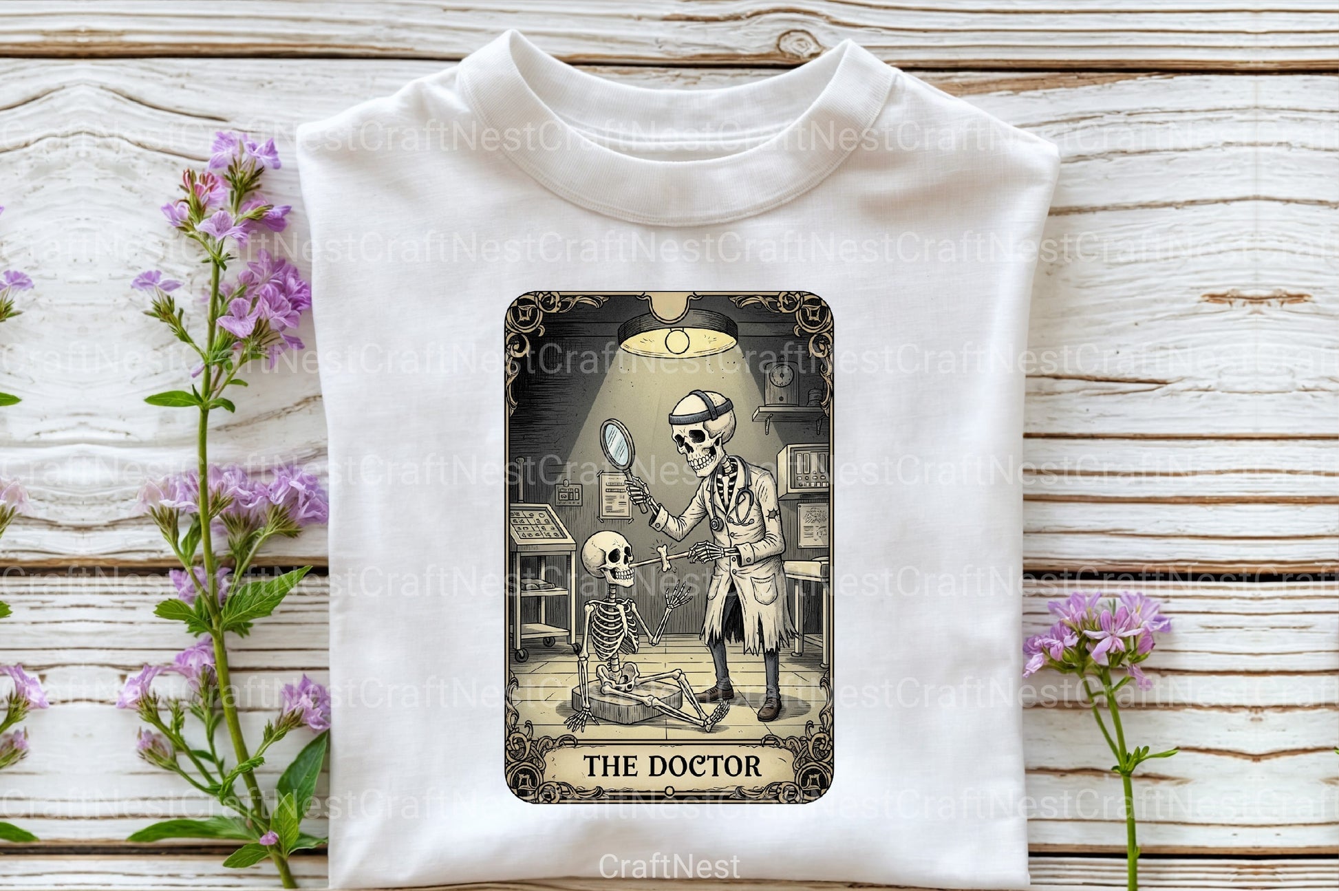 Doctor Halloween Tarot Card Clipart Bundle - CraftNest - Digital Crafting and Art