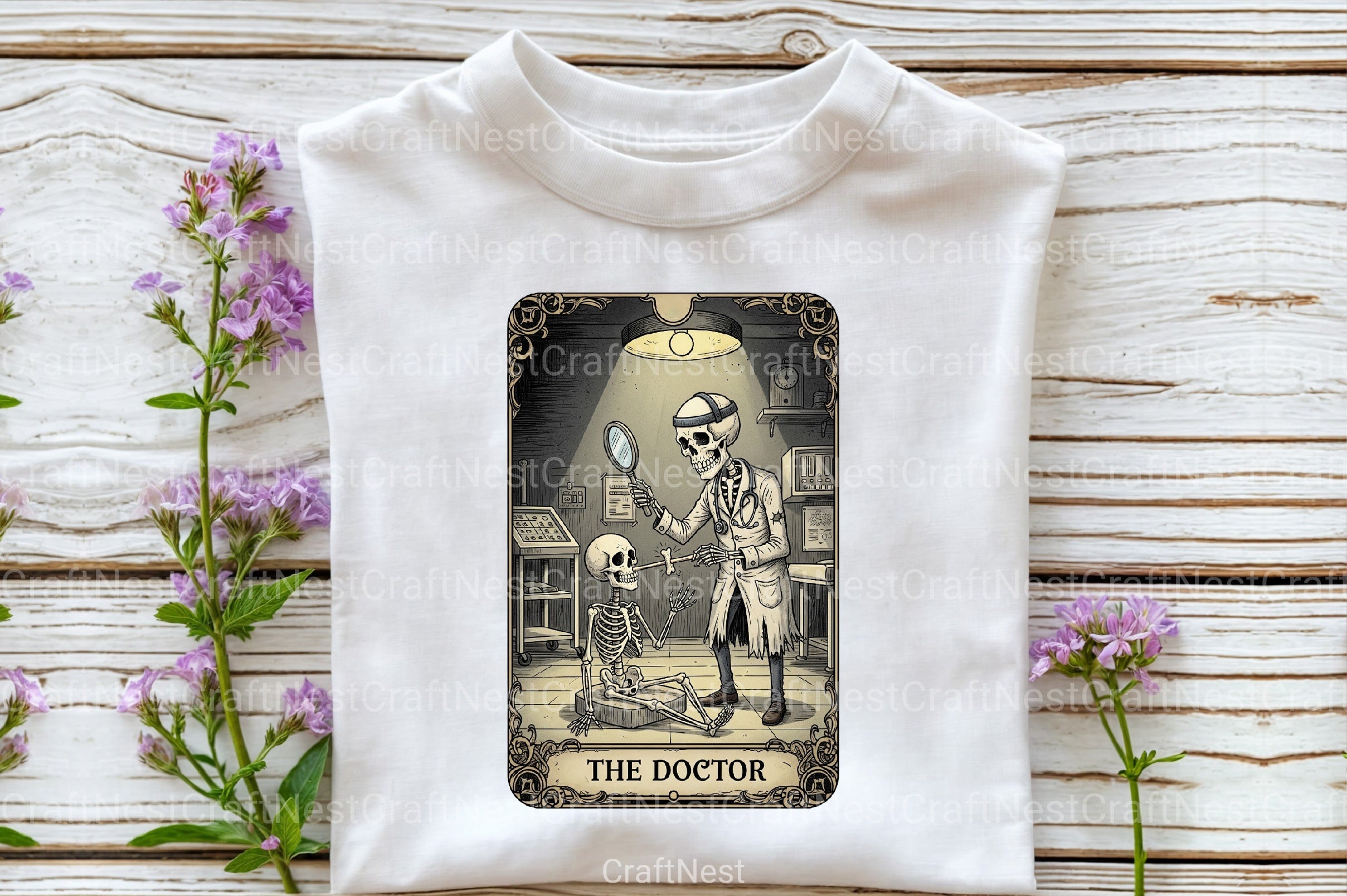 Doctor Halloween Tarot Card Clipart Bundle - CraftNest - Digital Crafting and Art