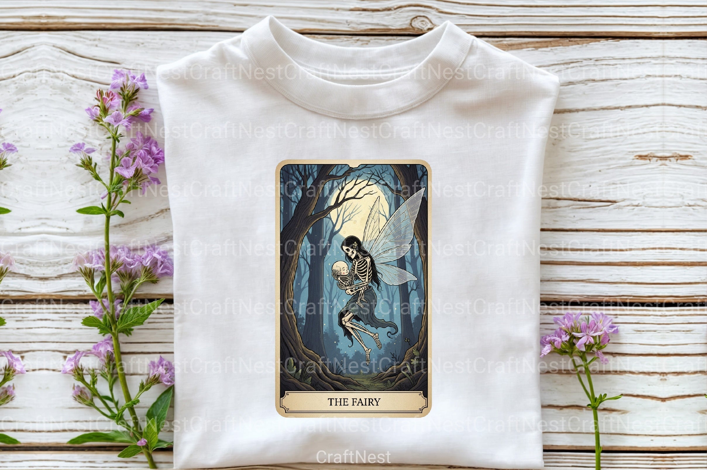 Fairy Halloween Tarot Card Clipart Bundle - CraftNest - Digital Crafting and Art