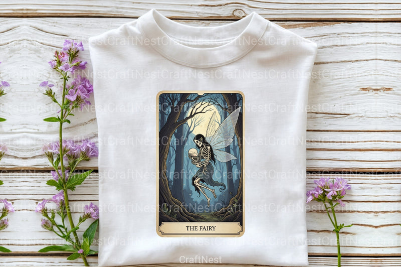 Fairy Halloween Tarot Card Clipart Bundle - CraftNest - Digital Crafting and Art