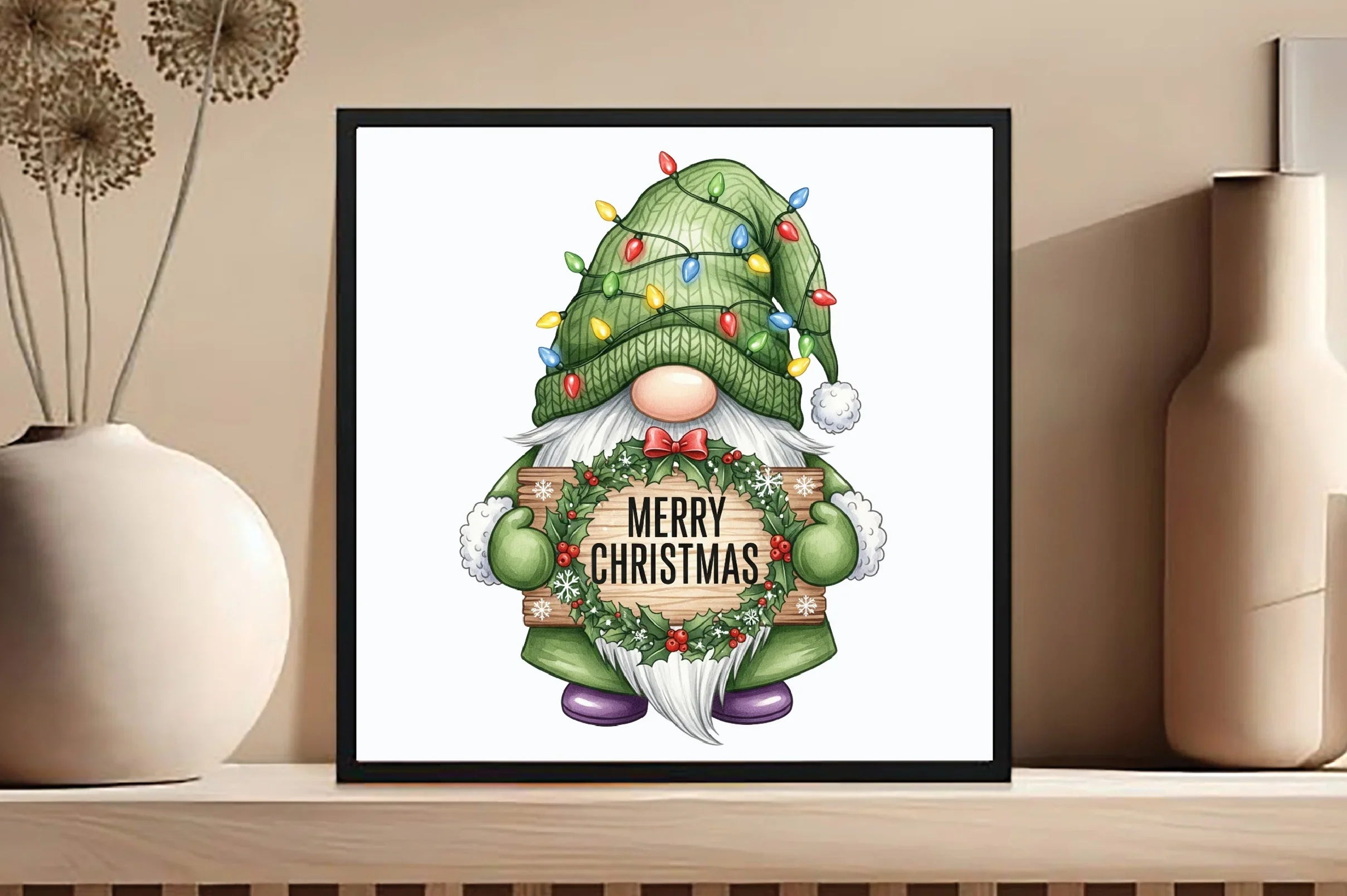 Merry Christmas Gnomes Clipart Bundle - CraftNest - Digital Crafting and Art