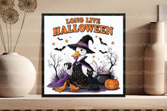 Halloween Goose Witch Clipart Bundle - CraftNest - Digital Crafting and Art