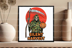 Camo Death Halloween Clipart Bundle - CraftNest - Digital Crafting and Art