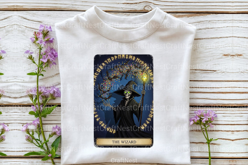 Wizard Halloween Tarot Card Clipart Bundle - CraftNest - Digital Crafting and Art