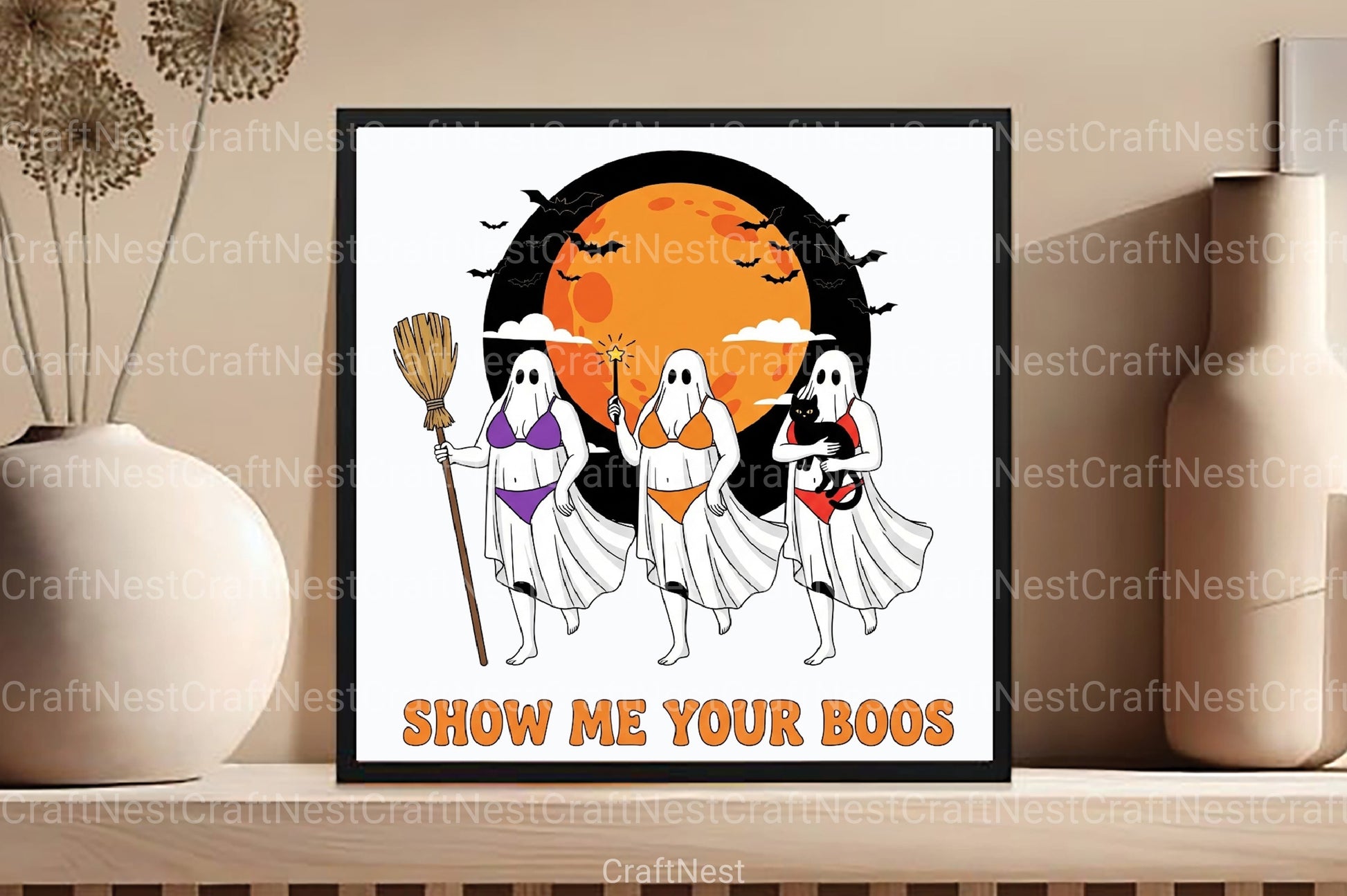 Funny Halloween Ghost Clipart Bundle 5 - CraftNest - Digital Crafting and Art