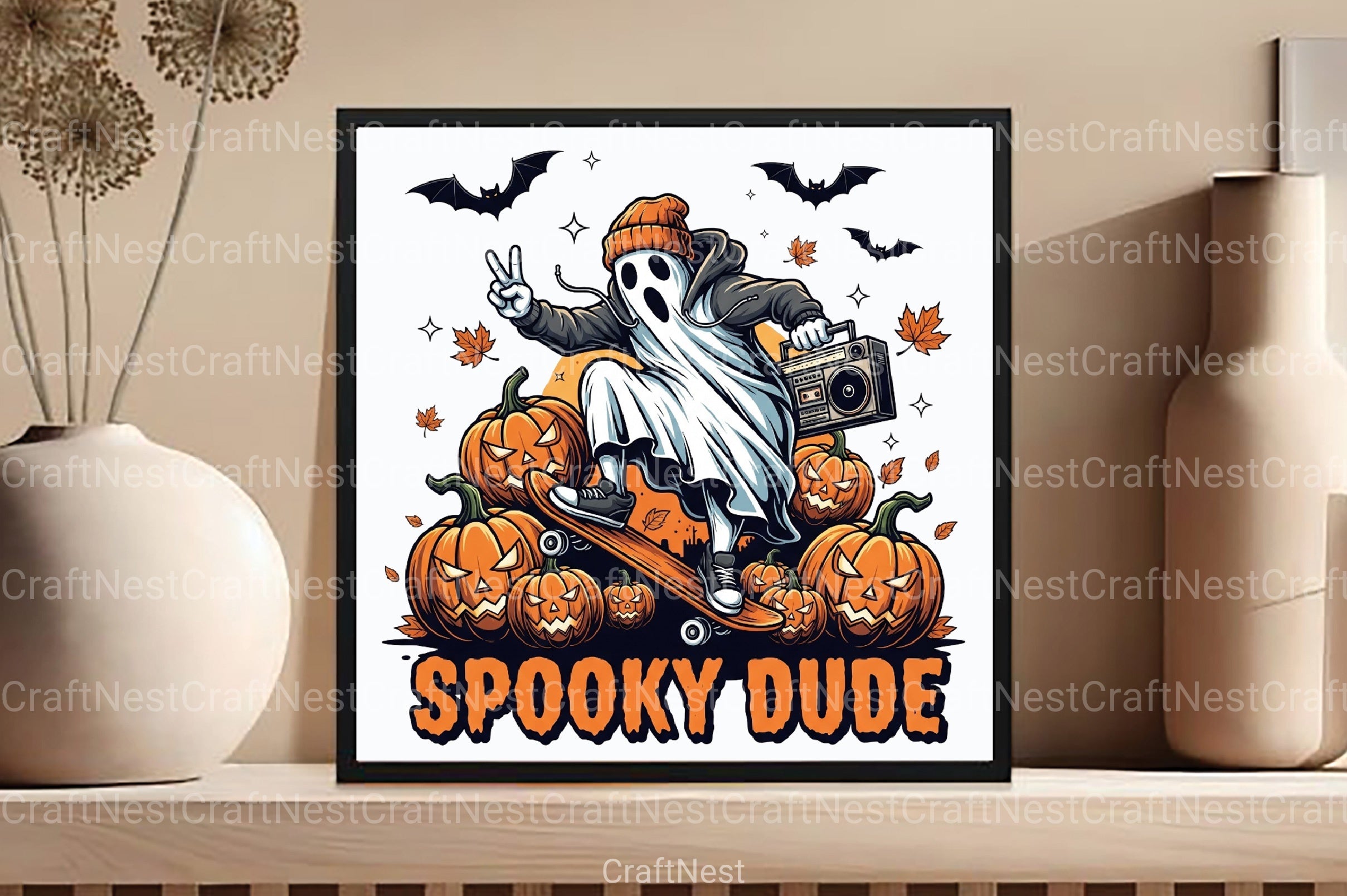 Retro Halloween Boy Clipart Bundle - CraftNest - Digital Crafting and Art