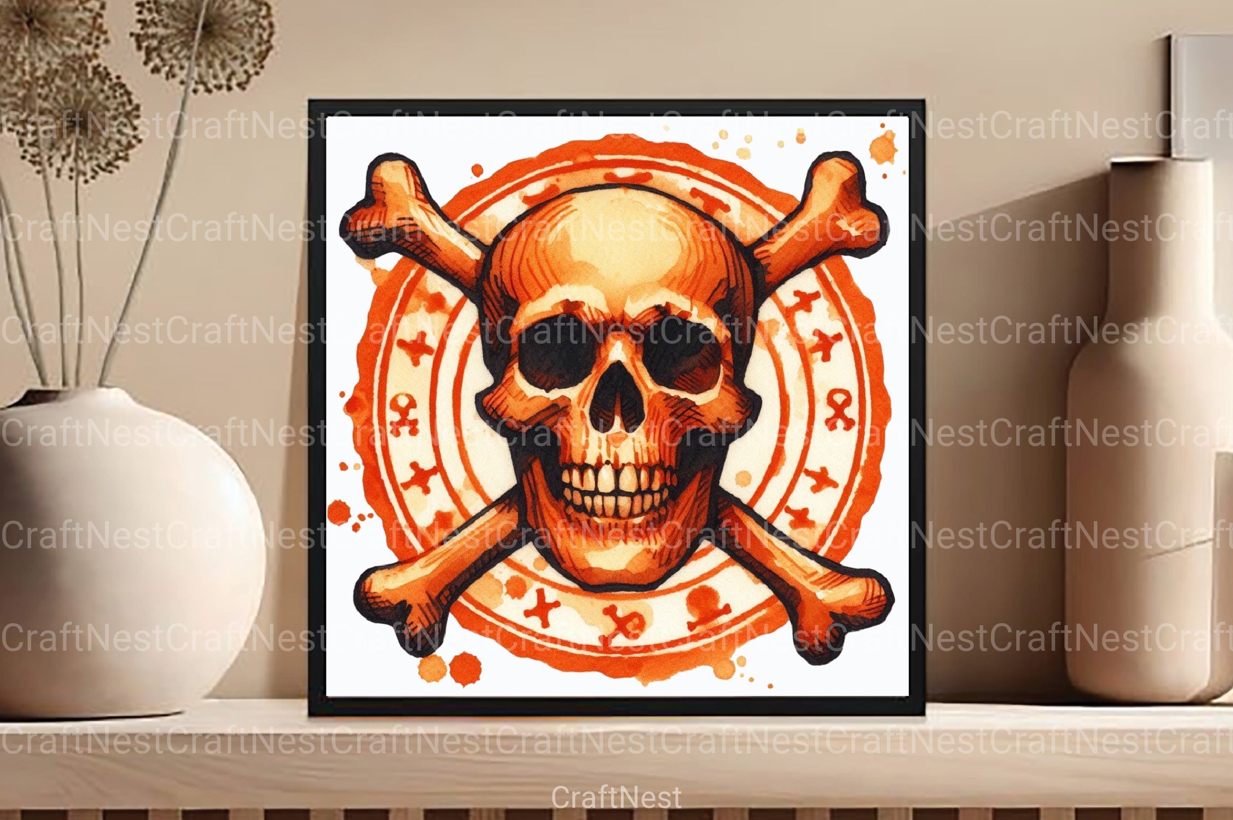 Halloween Stamp Clipart Bundle 7 - CraftNest - Digital Crafting and Art