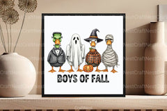 Boys of Fall Halloween Clipart Bundle - CraftNest - Digital Crafting and Art