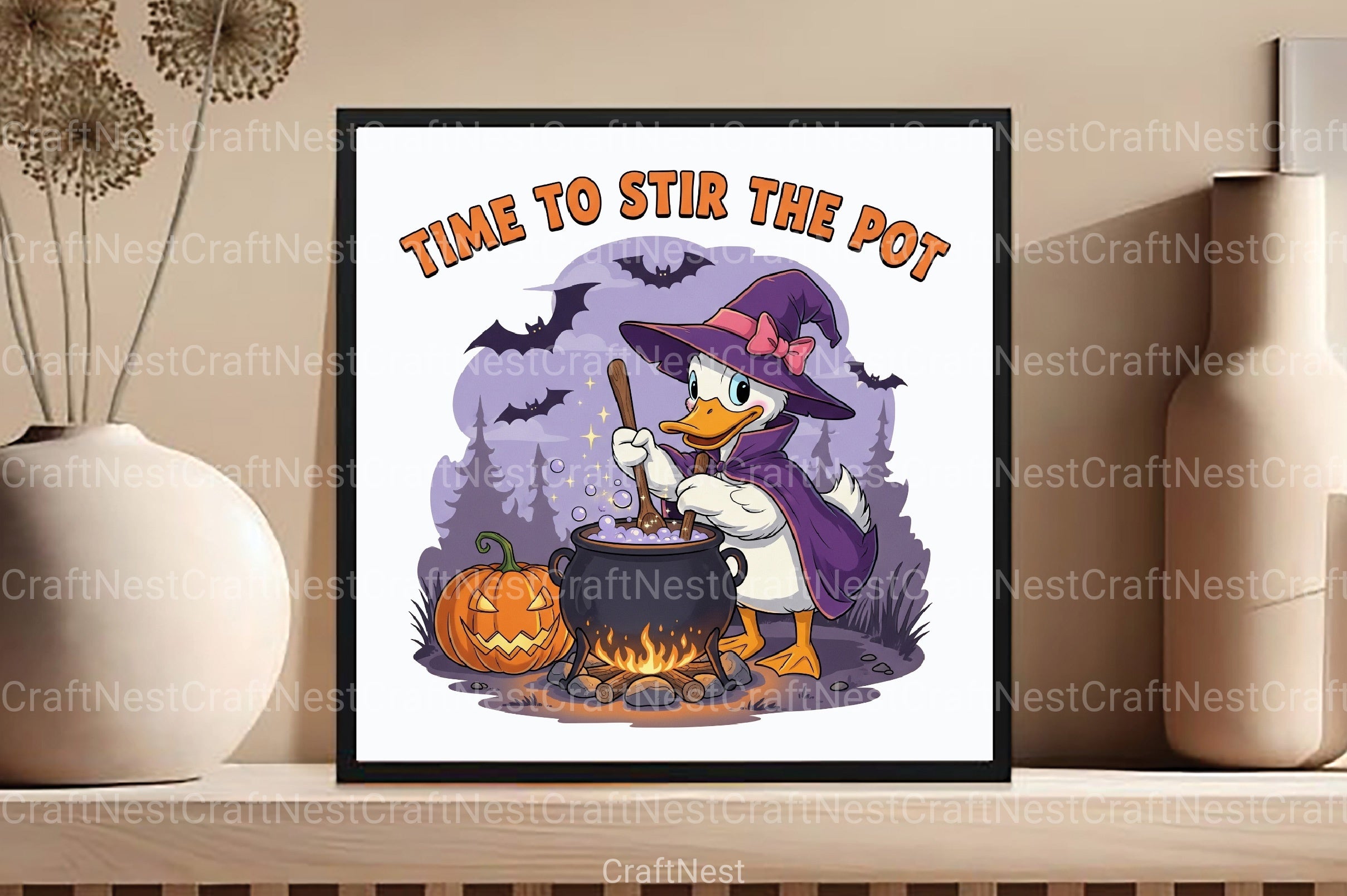 Halloween Goose Stir The Pot Clipart Bundle - CraftNest - Digital Crafting and Art
