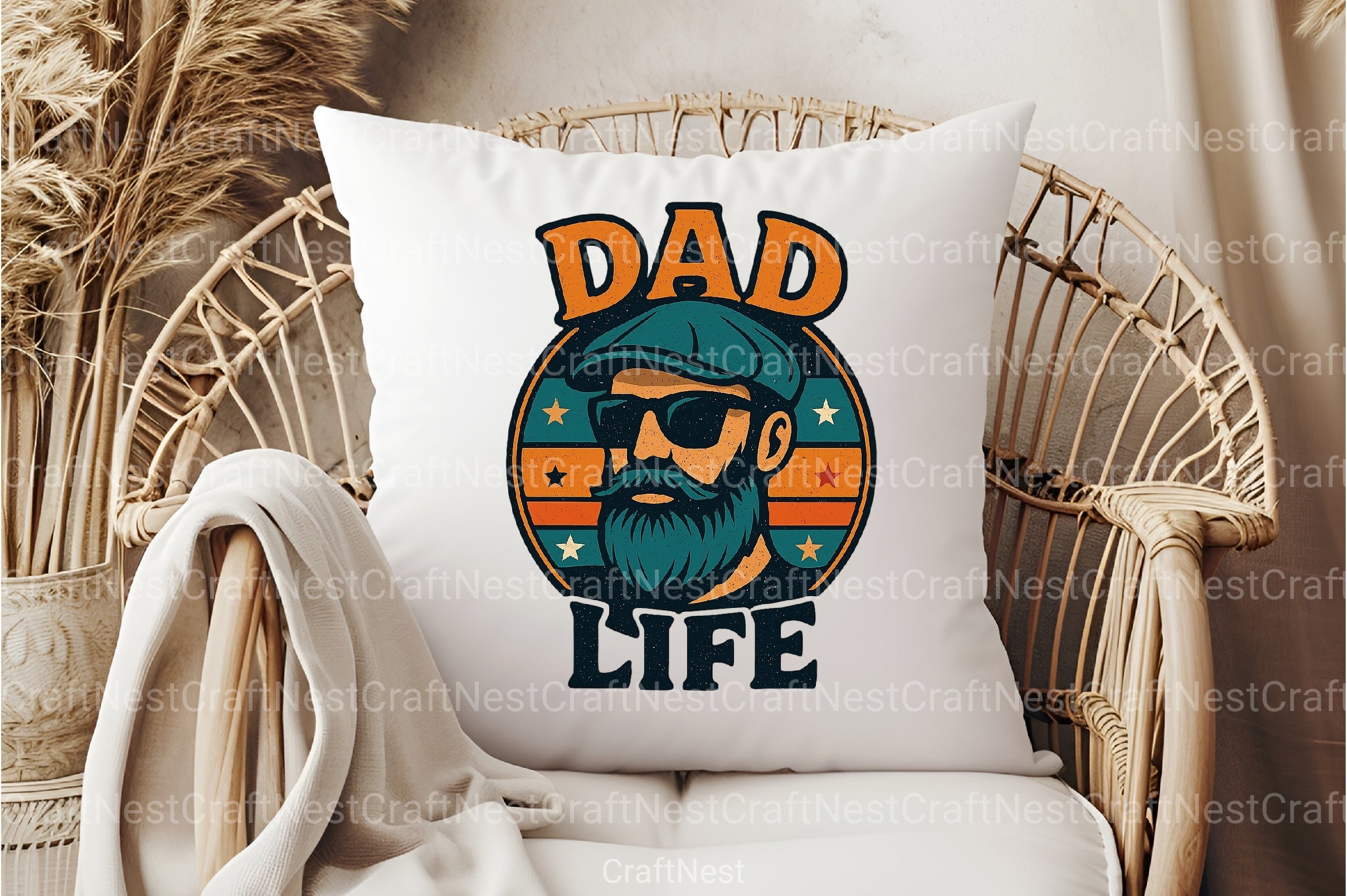 Retro Dad Life Clipart Bundle - CraftNest - Digital Crafting and Art