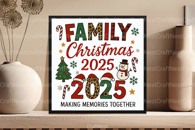 Family Christmas Clipart Bundle 2025 - CraftNest - Digital Crafting and Art