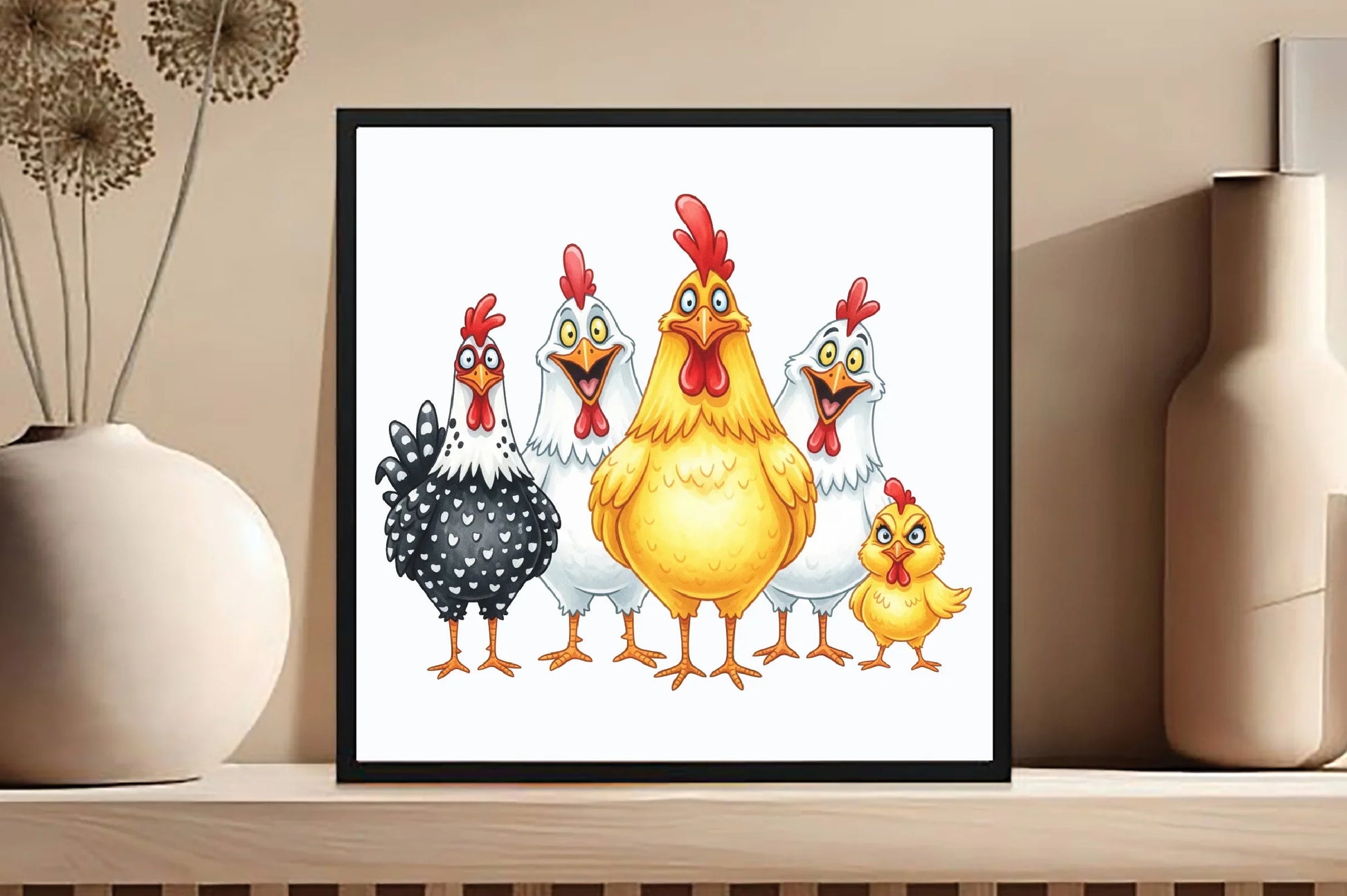 Funny Chickens Clipart Bundle - CraftNest - Digital Crafting and Art