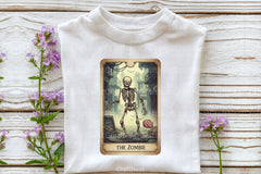 Zombie Halloween Tarot Card Clipart Bundle - CraftNest - Digital Crafting and Art